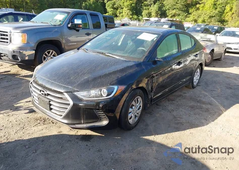 2018 Hyundai Elantra Se из США, поврежденный, VIN 5NPD74LFXJH397421